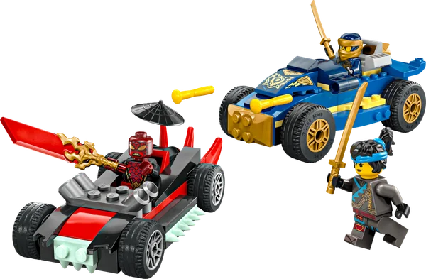 Rogue vs. Drix Race Car Duel