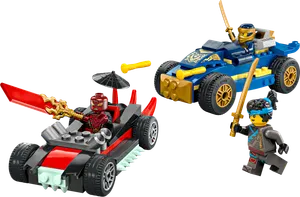 Rogue vs. Drix Race Car Duel