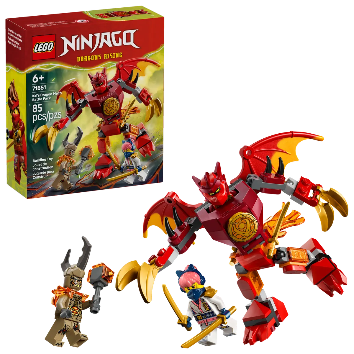 Kai's Dragon Mech Battle Pack - Image 2