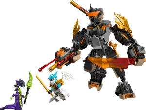Cole's Mission Mech & Dragon Zane