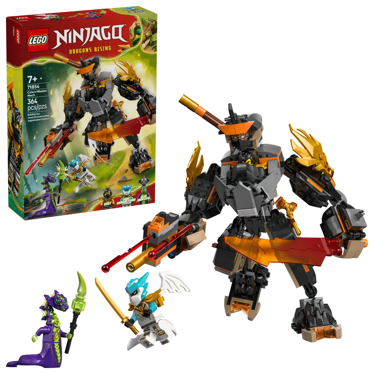 Cole's Mission Mech & Dragon Zane - Image 2
