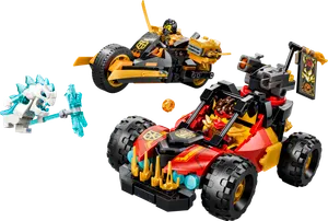 Kai and Cole's Combiner Vehicles