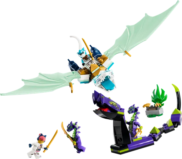 Zane's Ice Dragon Battle