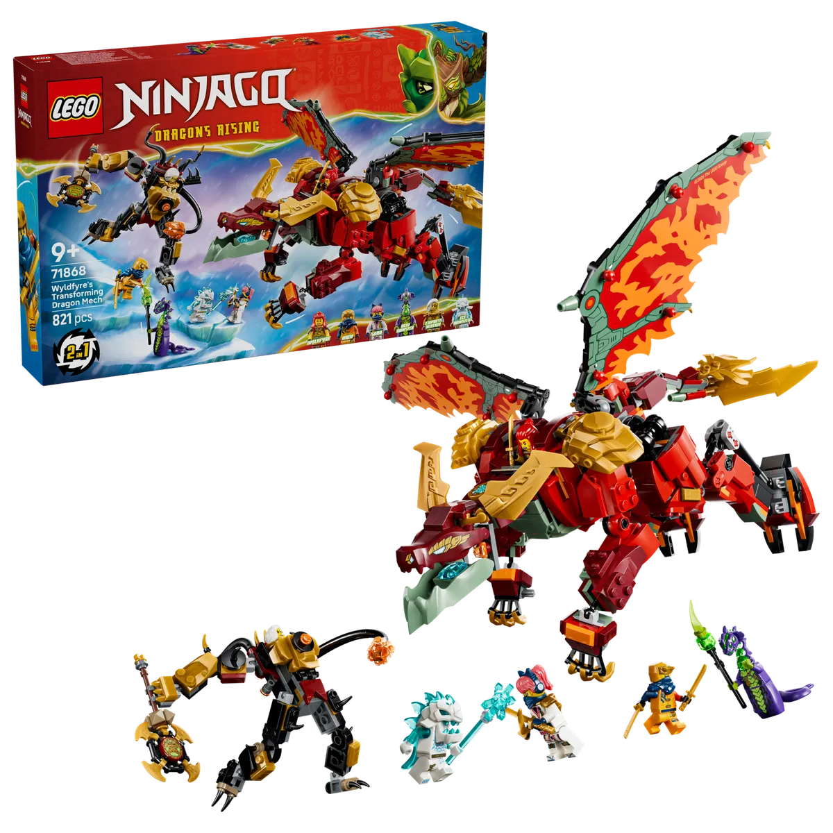 Wyldfyre's Transforming Dragon Mech - Image 2