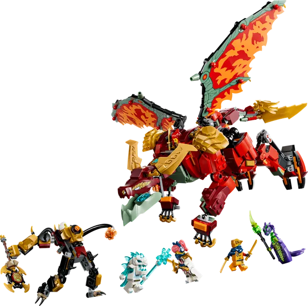 Wyldfyre's Transforming Dragon Mech