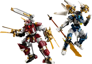 The Twin Titan Mechs
