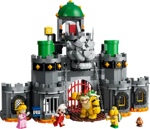 Fire Mario & Bowser's Castle