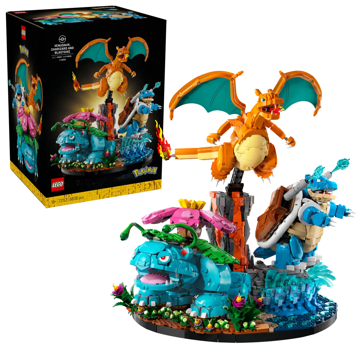 Venusaur, Charizard and Blastoise - Image 4