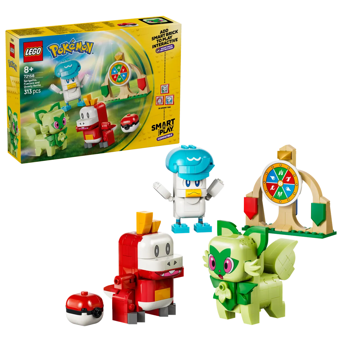 SMART Play™: Sprigatito, Fuecoco and Quaxly Battle - Image 2