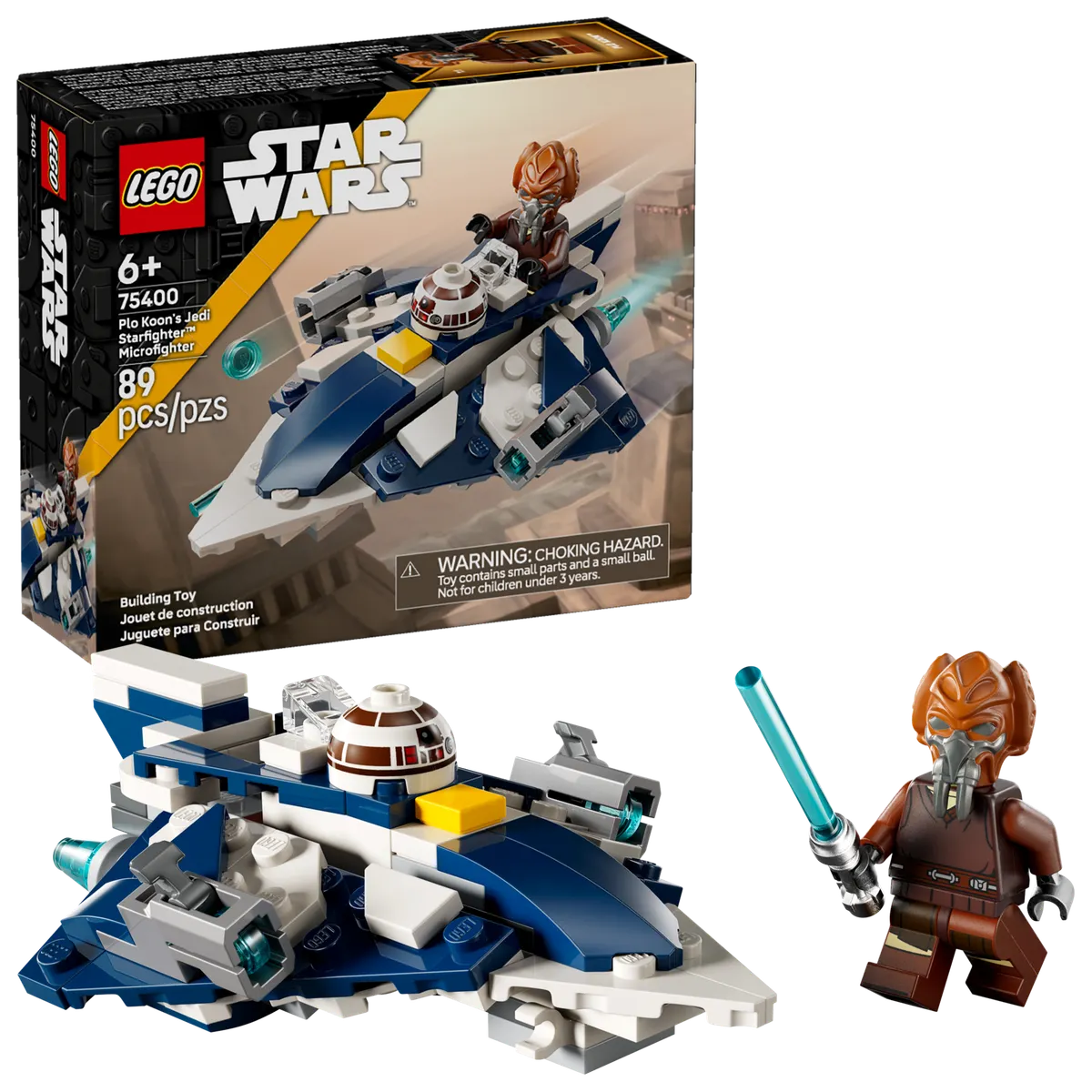 Plo Koon's Jedi Starfighter™ Microfighter - Image 2