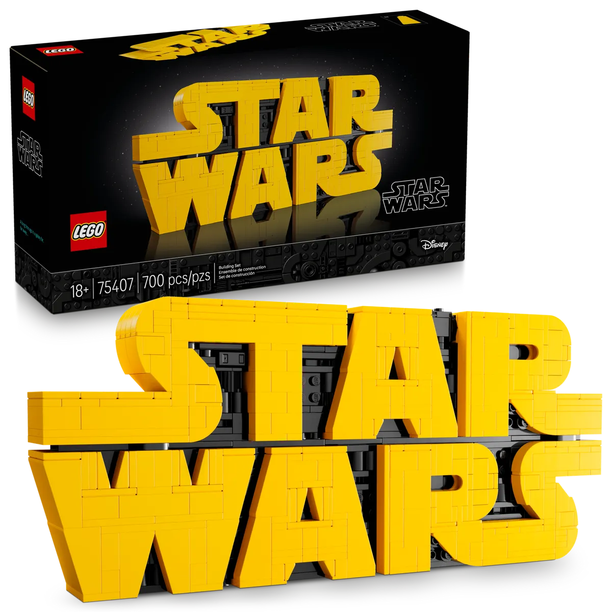 Brick-Built Star Wars™ Logo - Image 2