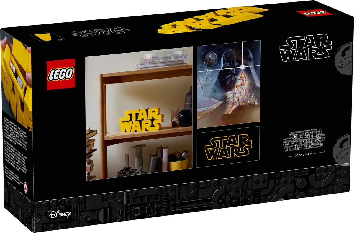 Brick-Built Star Wars™ Logo - Image 9