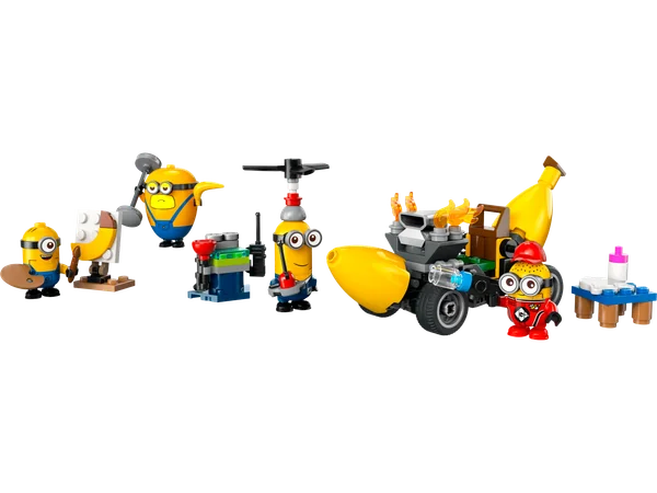 Minions and Banana Car