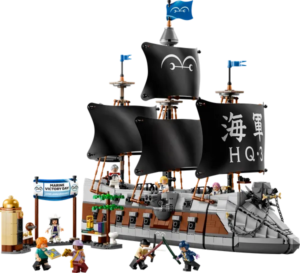 Garp's Marine Battleship