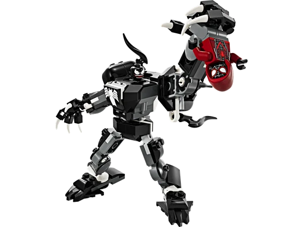 Venom Mech Armor vs. Miles Morales