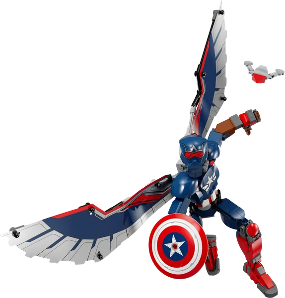New Captain America Construction Figure