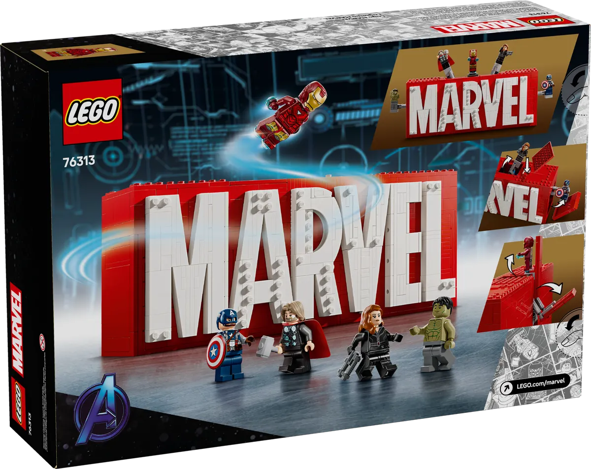 MARVEL Logo & Minifigures - Image 6