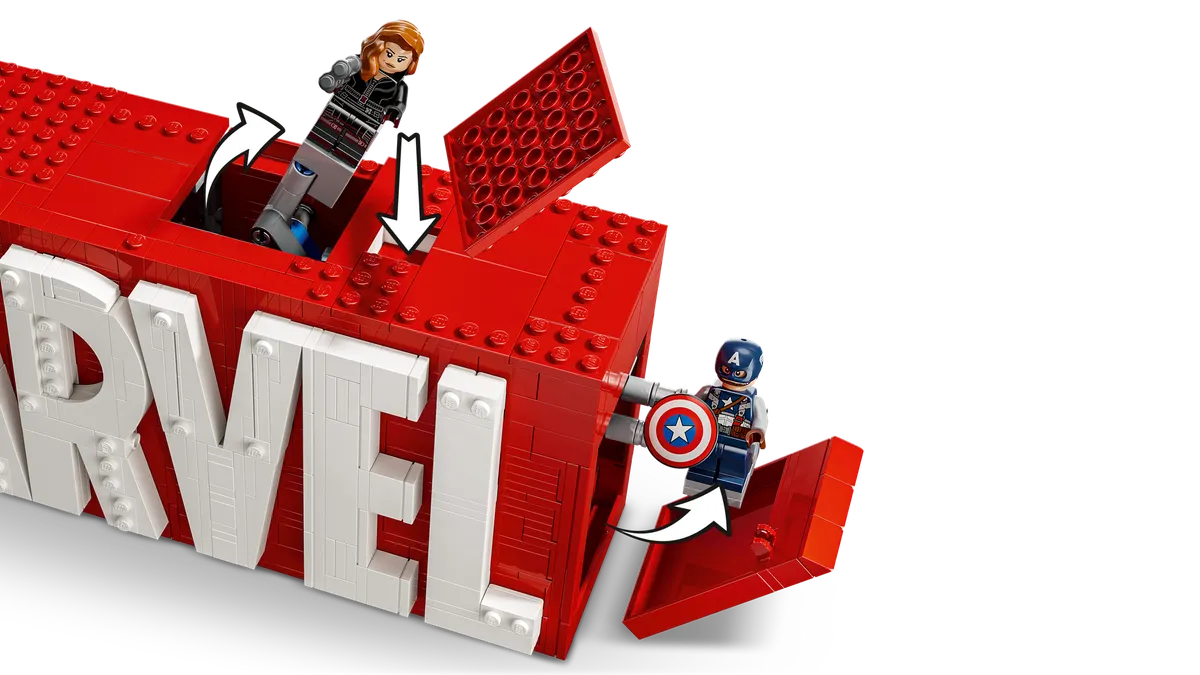 MARVEL Logo & Minifigures - Image 9