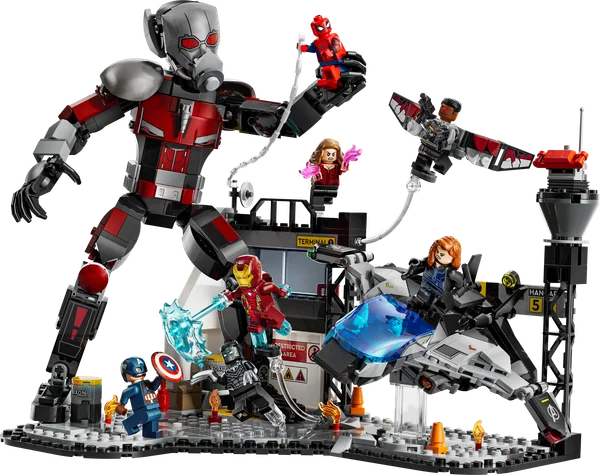 Captain America: Civil War Action Battle