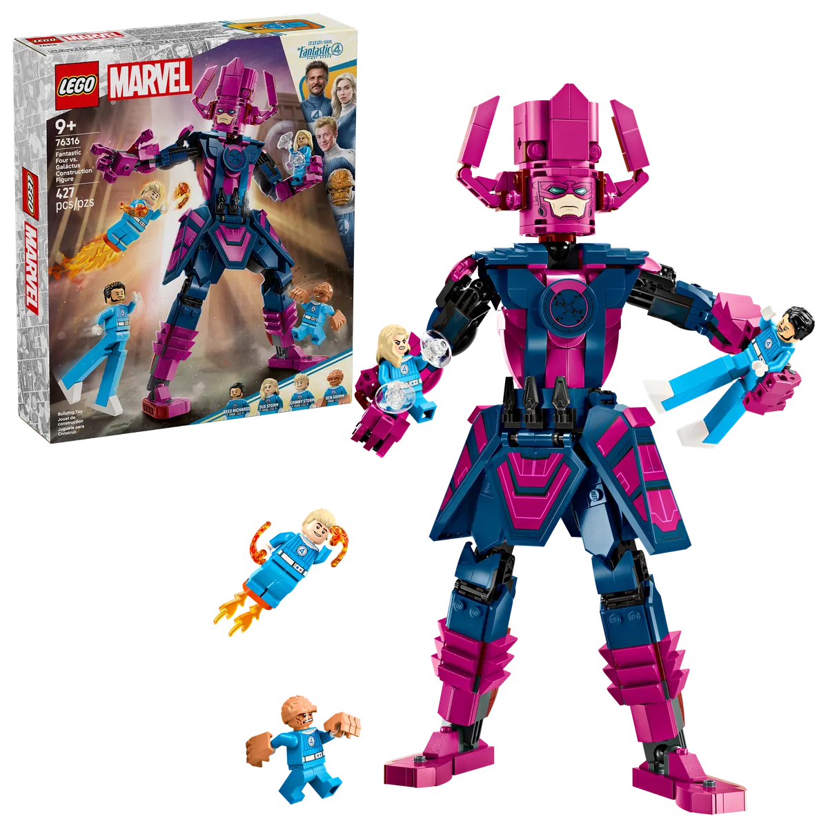 Fantastic Four vs. Galactus Construction Figure - Image 2