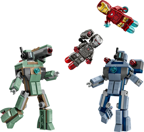 Iron Man & War Machine vs. Hammer Drones