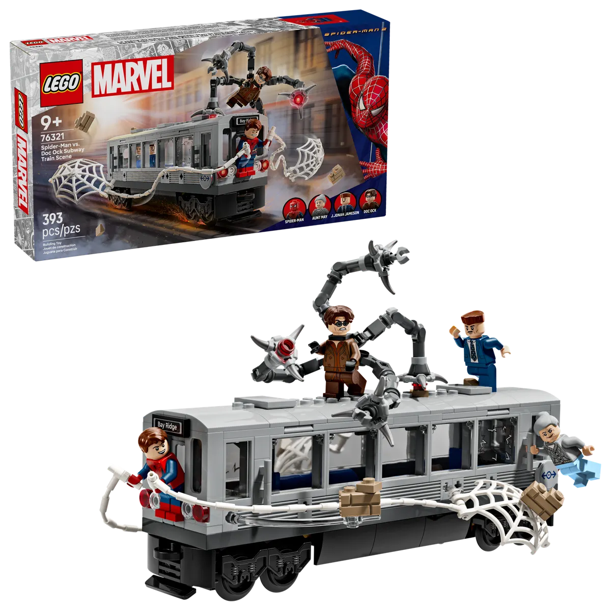 Spider-Man vs. Doc Ock Subway Train Scene - Image 2