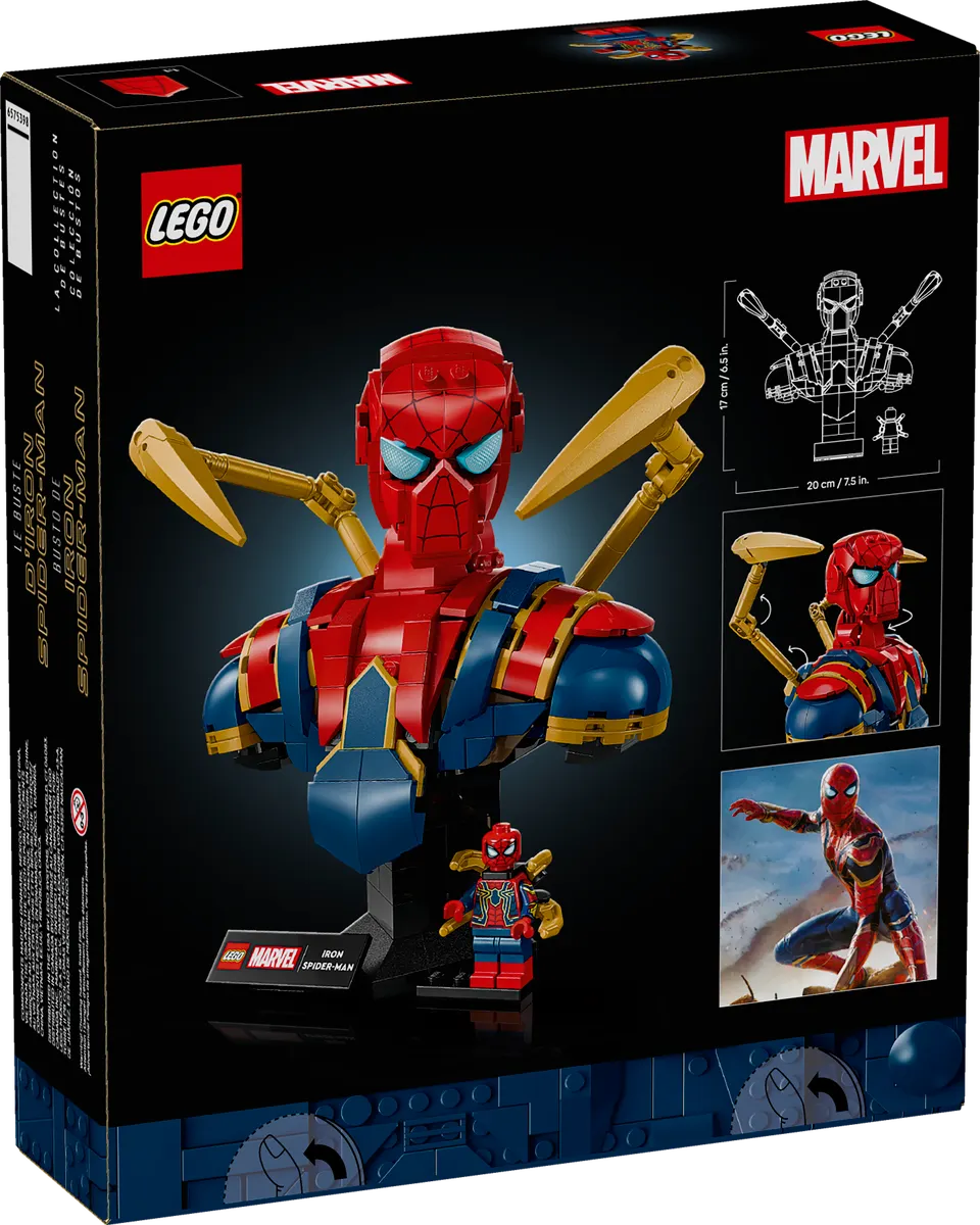 Iron Spider-Man Bust - Image 9