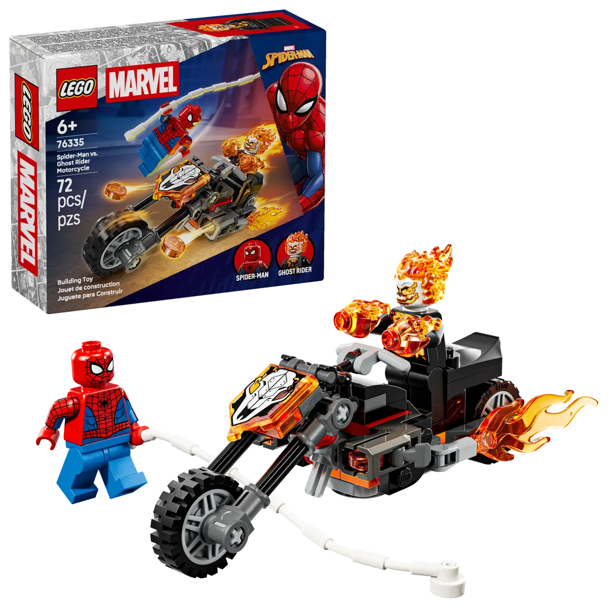 Spider-Man vs. Ghost Rider Motorcycle - Image 2