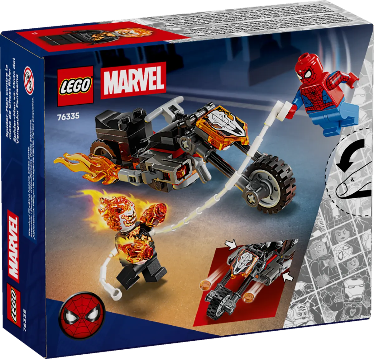 Spider-Man vs. Ghost Rider Motorcycle - Image 8
