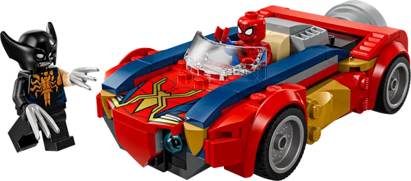 Spider-Man Car vs. Venomized Wolverine