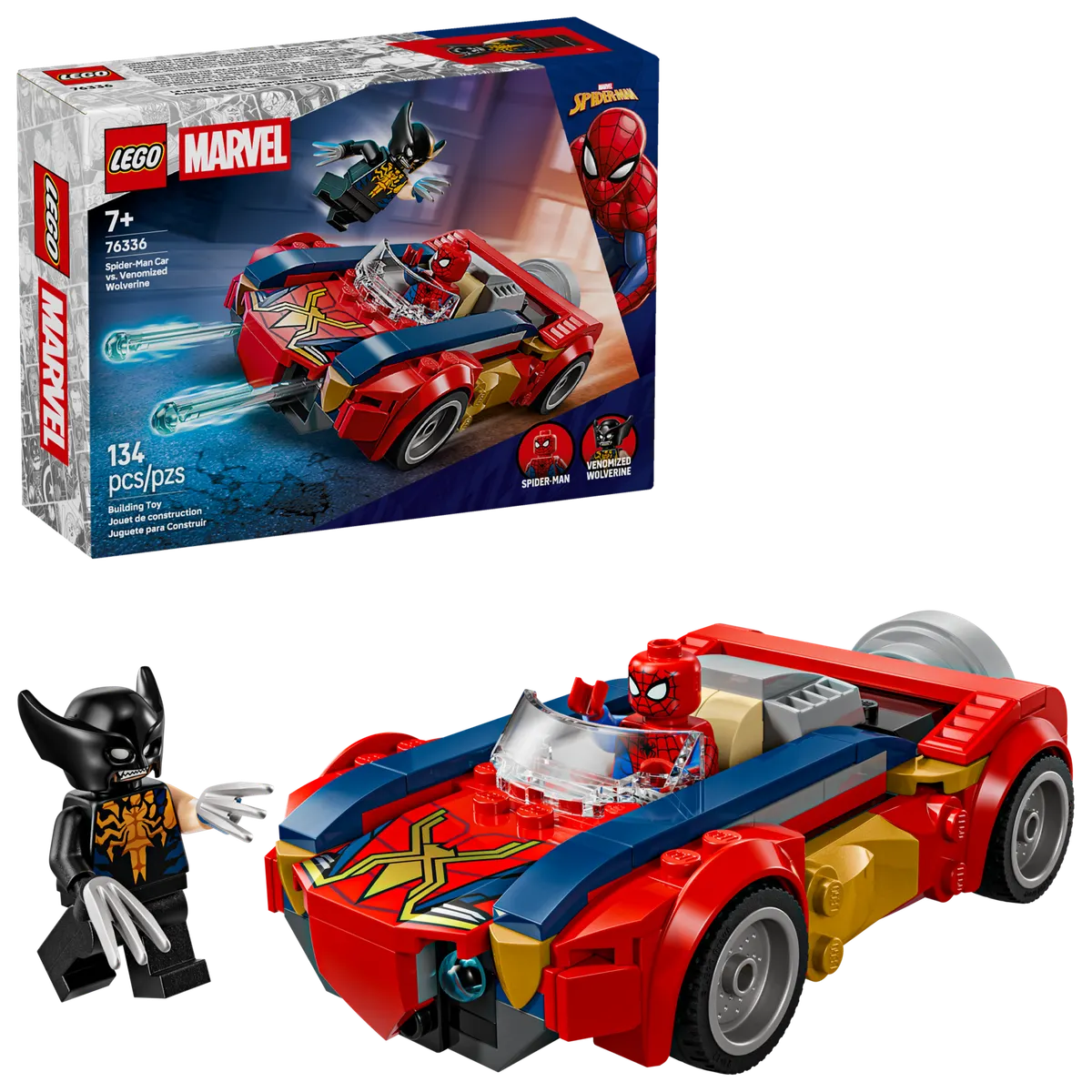 Spider-Man Car vs. Venomized Wolverine - Image 2