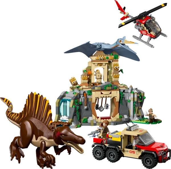 Spinosaurus & Quetzalcoatlus Air Mission