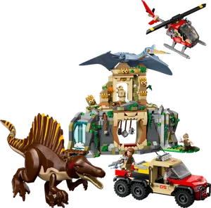 Spinosaurus & Quetzalcoatlus Air Mission