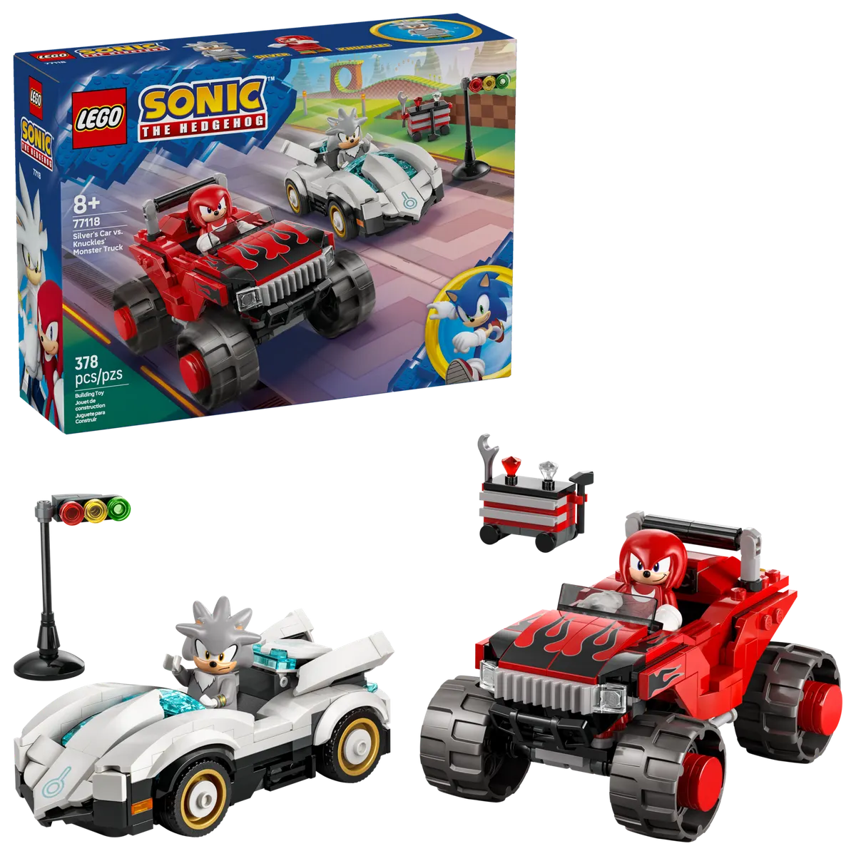 Silver's Car vs. Knuckles' Monster Truck - Image 2