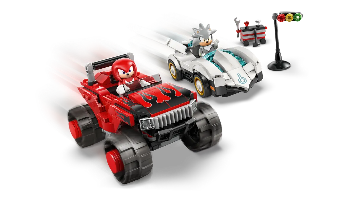 Silver's Car vs. Knuckles' Monster Truck - Image 8