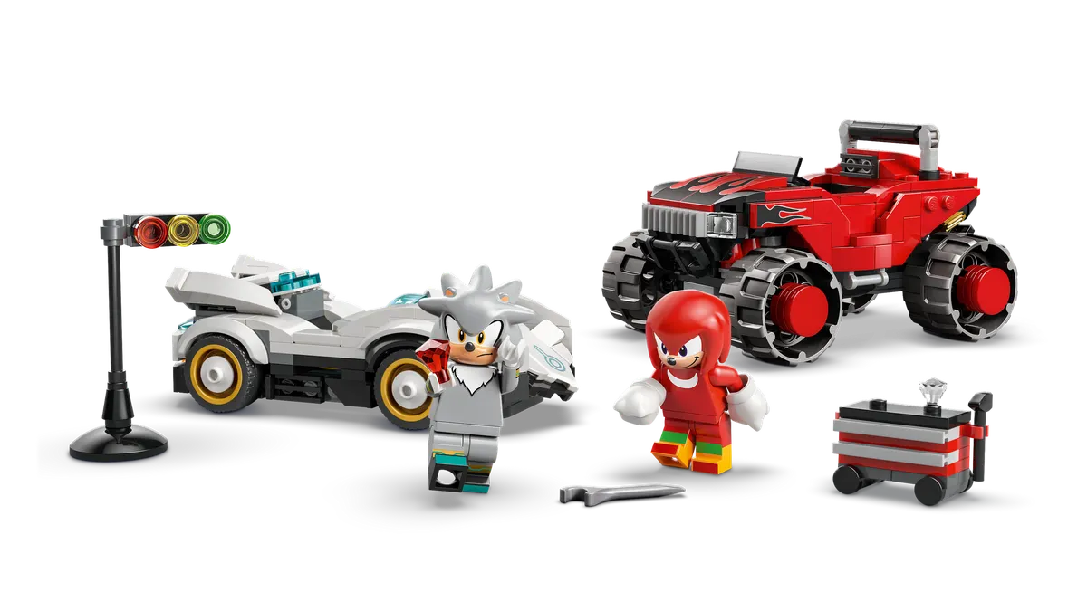 Silver's Car vs. Knuckles' Monster Truck - Image 10