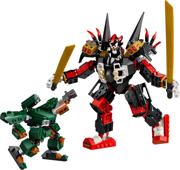 Shadow's Mech vs. G.U.N. Trooper