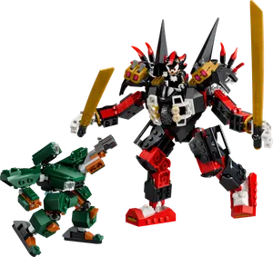 Shadow's Mech vs. G.U.N. Trooper