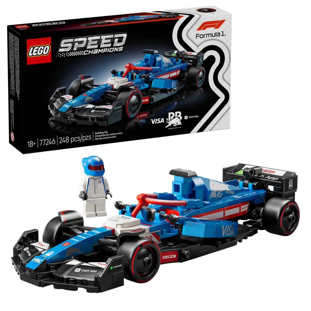 Visa Cash App RB VCARB 01 F1® Race Car - Image 2