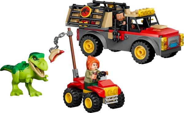 Young T. rex Transport Truck