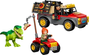Young T. rex Transport Truck