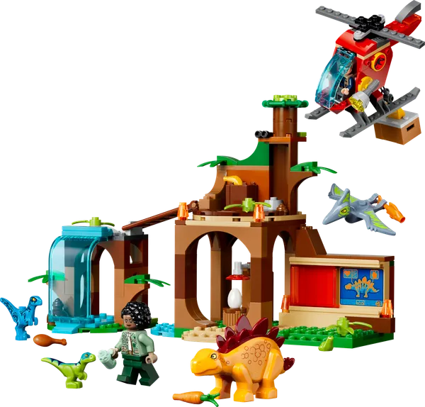 Velociraptor, Stegosaurus & Pteranodon Rescue