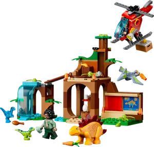 Velociraptor, Stegosaurus & Pteranodon Rescue