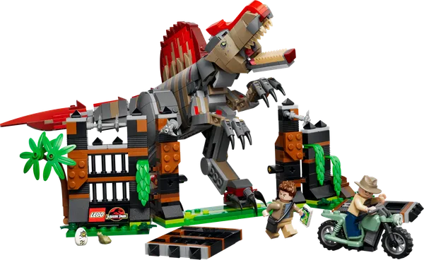 Spinosaurus Dinosaur Escape