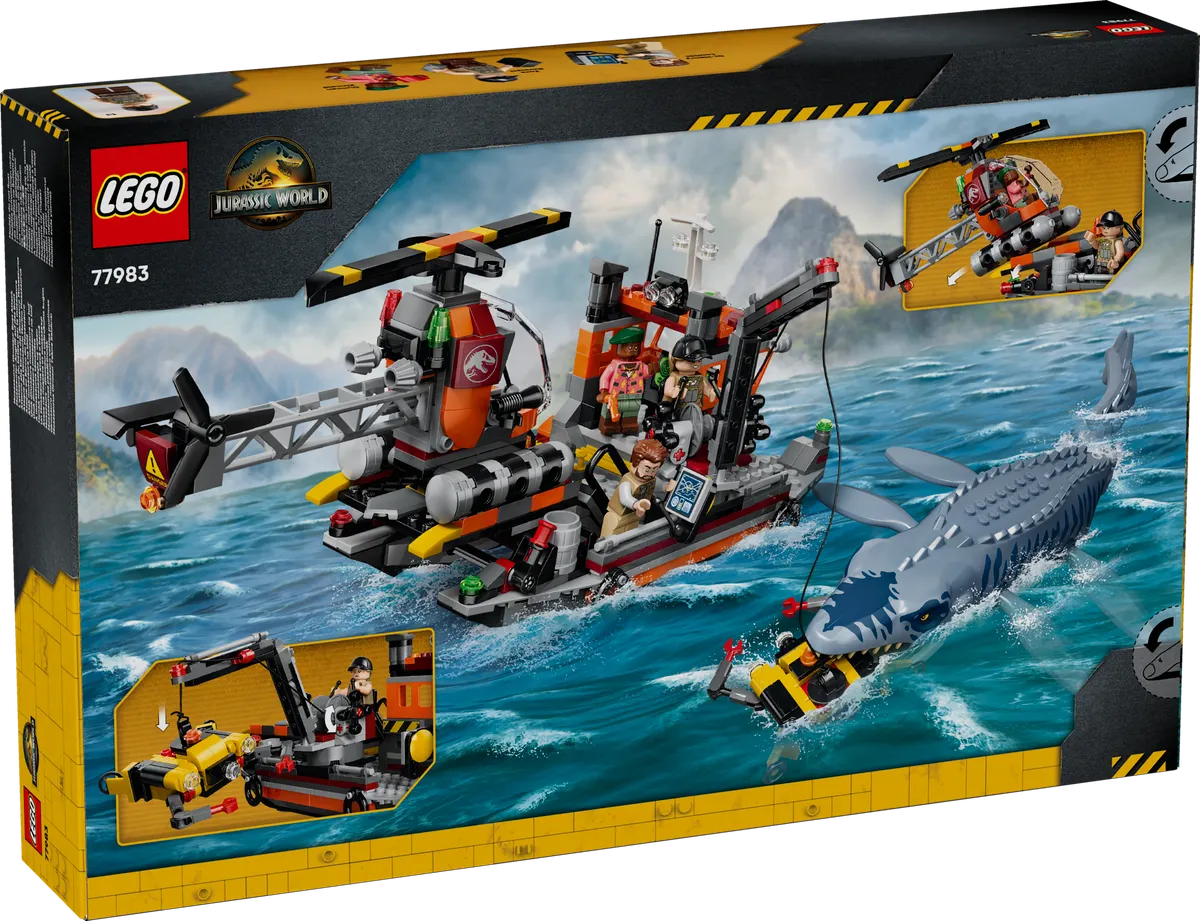 Mosasaurus Dinosaur Boat Attack - Image 3