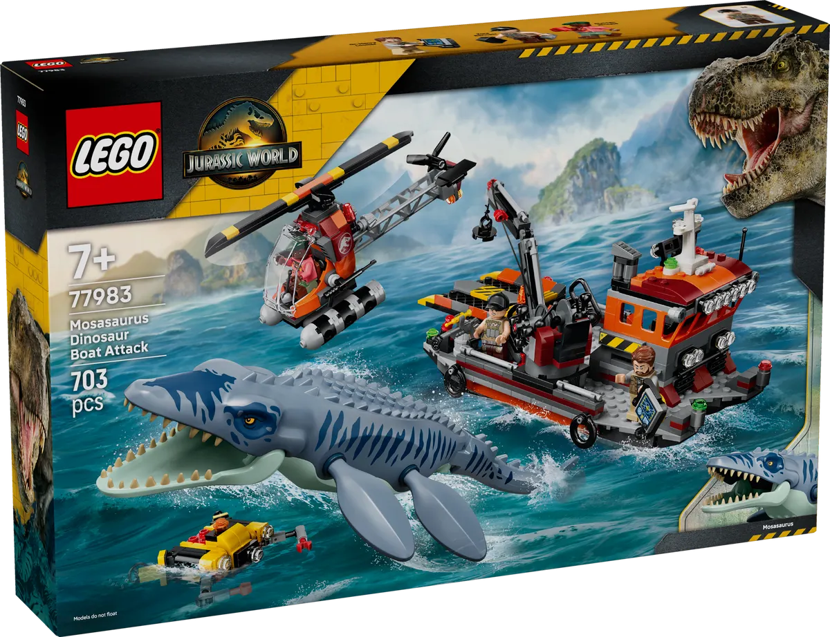 Mosasaurus Dinosaur Boat Attack - Image 2