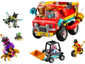 Monkie Kid's Team Power Truck