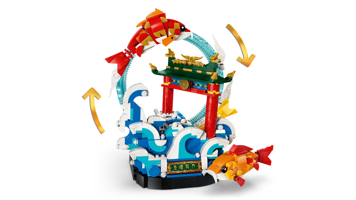Prosperity Carp Leaping - Image 5