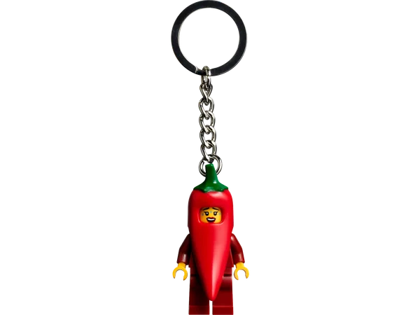 Chili Girl Keyring