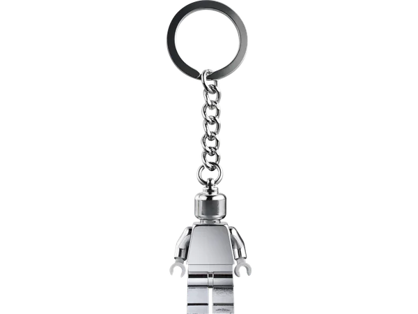 Silver Minifigure Key Chain